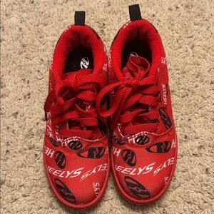 Heelys Kids Red and Black Sneakers